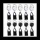 thumbnail image 1 of 10 Uds. Protectora de Silicona para Encendedor con Clip, Accesorios para Fumar con RetráCtil, 1 of 8