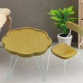 thumbnail image 1 of 1:12 Mini muebles de madera, suministros de paisaje de sala de estar, micropaisaje para el hogar, Escritorio blanco perfke Escritorio de casa de muñecas, 1 of 9