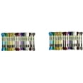 thumbnail image 1 of LEEYNEER 38Pcs Metallic Embroidery Skein Threads Multi-Color Embroidery Floss Glitter Embroidery Thread - Thread, 1 of 7