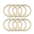 thumbnail image 1 of SHISUYAN 100Pcs Craft Circle for Friends Beige Round Wooden Discs for Personalization and Decoupage, 1 of 8