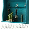 Clearance! Kiteke 10Pcs Vintage Bronze Wall Mounted Single Hook Hangers