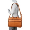 thumbnail image 6 of Le Donne Leather Dual Compartment Laptop Briefcase TR-152, 6 of 6