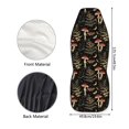 thumbnail image 6 of FUIALDOLG Mushroom Moon Botanical Print Car Accessories Protectors for Women, Full Set of 2 Car Seat Covers Washable Stretch Vehicle Seat Covers, 6 of 8