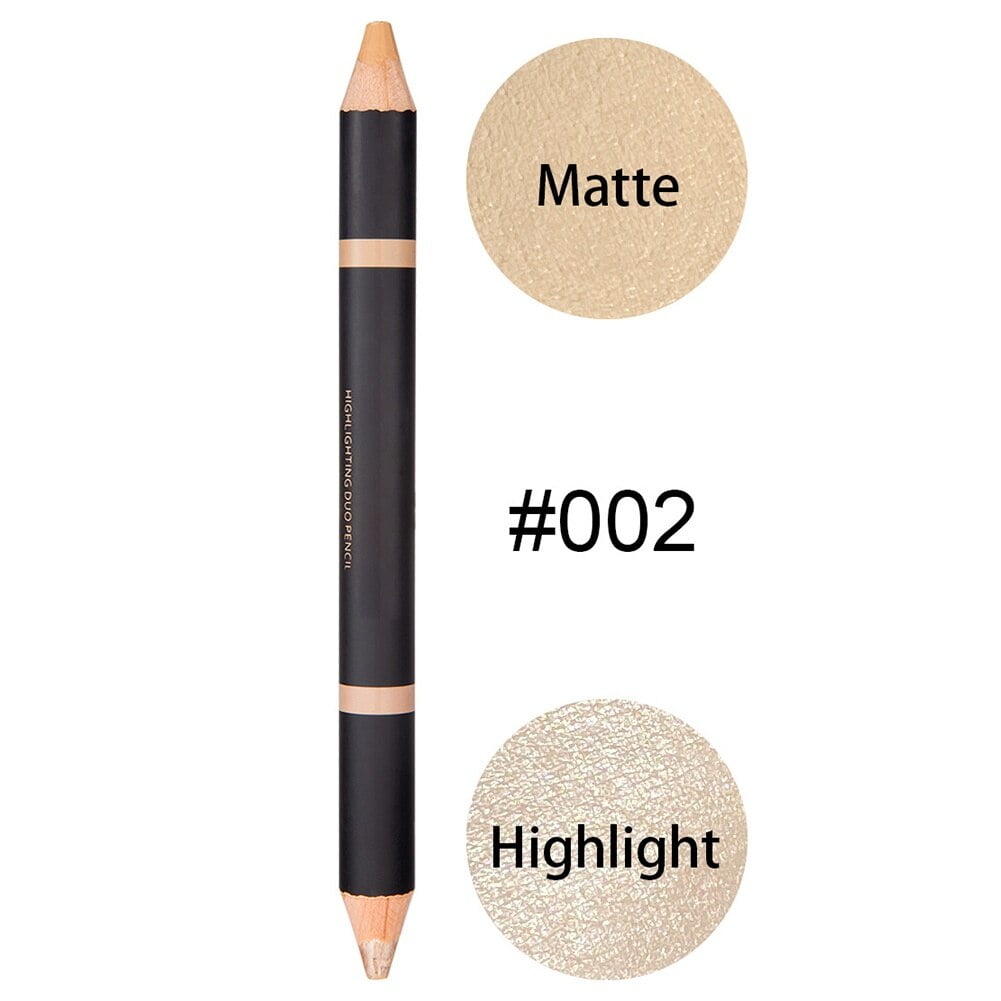 Eye Brightener Stick Highlighter Eyebrow Duo Pencil Crayon Makeup Shimmer for Highlighting