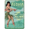 thumbnail image 1 of Placa Metal Vintage ALOHA Pintura Hierro Rectangular Arte Pared Del 30x40cm, 1 of 9