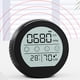 thumbnail image 3 of Medidor de CO2, monitor de temperatura y humedad, alarma de CO2 para interiores, ideal para escuelas y lugares de trabajo. Negro, 3 of 8