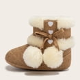 thumbnail image 5 of Lovebay Newborn Toddler Girls Warm Winter Boots Kids Outdoor Snow Boots, 5 of 11