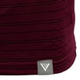 thumbnail image 2 of Levelwear TX50RR0001LCWHTBLK4XLG Deion Icon Stripe Polo, White Extra Large, 2 of 3