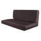 thumbnail image 1 of Fundas de cojín para , fundas de cojín para comedor RV, protección antideslizante, funda elástica para cojín de asiento para coches, remolques Café oscuro, 1 of 8