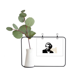 thumbnail image 1 of Marco De Metal Florero De Cerámica Decoración, 1 of 4