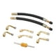 thumbnail image 4 of Adaptador de válvula de neumático de extensión flexible con extensión de vástago de válvula de neumático de 45 grados, 90 grados y 135 grados para coche, camión, autocaravana, remolque, RV, 4 of 14