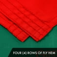 thumbnail image 6 of G128 2 Pack: Mexico Mexican Flag | 4x6 Ft | ToughWeave Series Embroidered 300D Polyester | Country Flag, Embroidered Design, Indoor/Outdoor, Brass Grommets, 6 of 8
