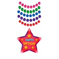 thumbnail image 1 of Collar Blinkee con enormes luces LED con forma de estrella de feliz cumpleaños, 1 of 8