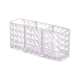 thumbnail image 2 of Fiudx Organizador de Cosméticos de Tres Compartimentos, Acrílico Transparente, para Guardar Brochas y Lápices de Maquillaje, Elegante Decoración de Tocador, Versátil Soporte para Herramientas de Bell, 2 of 6