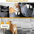 thumbnail image 6 of YiJuHui 1pcs Self-Adhesive Cat Scratch Guard for Furniture, Transparent PVC Protector, Anti-Scratch Tape for Sofa Corners, Wall, Trim to Fit, Durable Pet Protection 30*300CM, 6 of 6