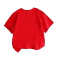 thumbnail image 4 of Rciityk Baby Boys Girls Summer T Shirts, Casual Round Neck Short Sleeve Graphic Tees Tops, Toddler Kids T-Shirt Clothes Blouses, 2 Years for 2 Years, 4 of 4