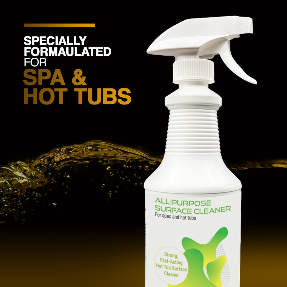 Puri Tech Spa Liquid All-Purpose Surface Cleaner 32oz for Spas & Hot Tubs