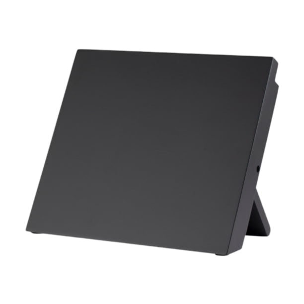 Portacuchillos compacto de madera para chef, regalo para cuchillos, soporte de exhibición, cuchillo multifuncional Negro sólido