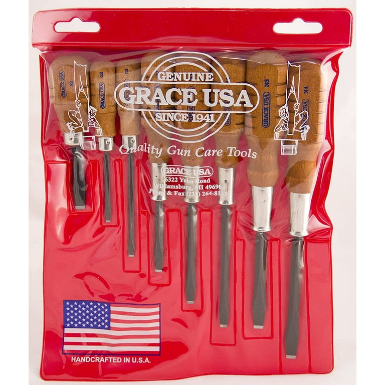 Grace USA Original Gun Care Screwdriver Set HG-8 — Taylor