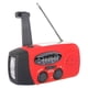 thumbnail image 1 of Radio solar, radio meteorológica de emergencia AM/FM con dinamo de manivela de supervivencia, recargable para uso doméstico y al aire libre, camping y senderismo, 1 of 4