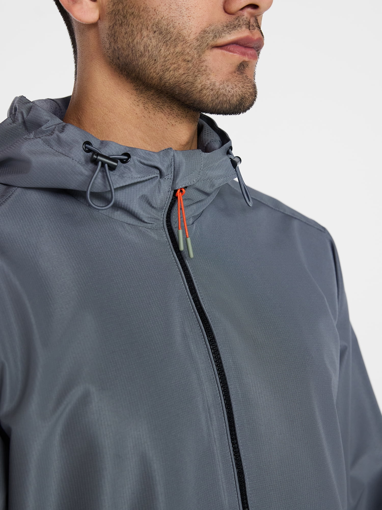 Ozark Trail Men's and Big Men's Vented Windbreaker Jacket, Sizes S-3XL