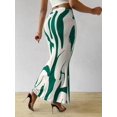 thumbnail image 6 of Women'S Ruched Bodycon Maxi Skirt High Waisted Fishtail Pencil Long Skirts Fall Green XL, 6 of 7