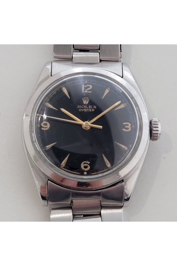 Pre-Owned Rolex Oyster Precision Ref 6022 Mens 1950s Manual Hand Wind All Original RA676