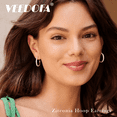 thumbnail image 7 of VEEDOFA Silver Hoop Earrings for Women,S925 Silver Plated Lightweight 20/30/40mm Hoops ﻿, 7 of 7