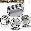 thumbnail image 5 of Burger Smasher Tool - Smooth & Non-stick Surface - Round Utensil For Grilling Meat Patty, 5 of 5