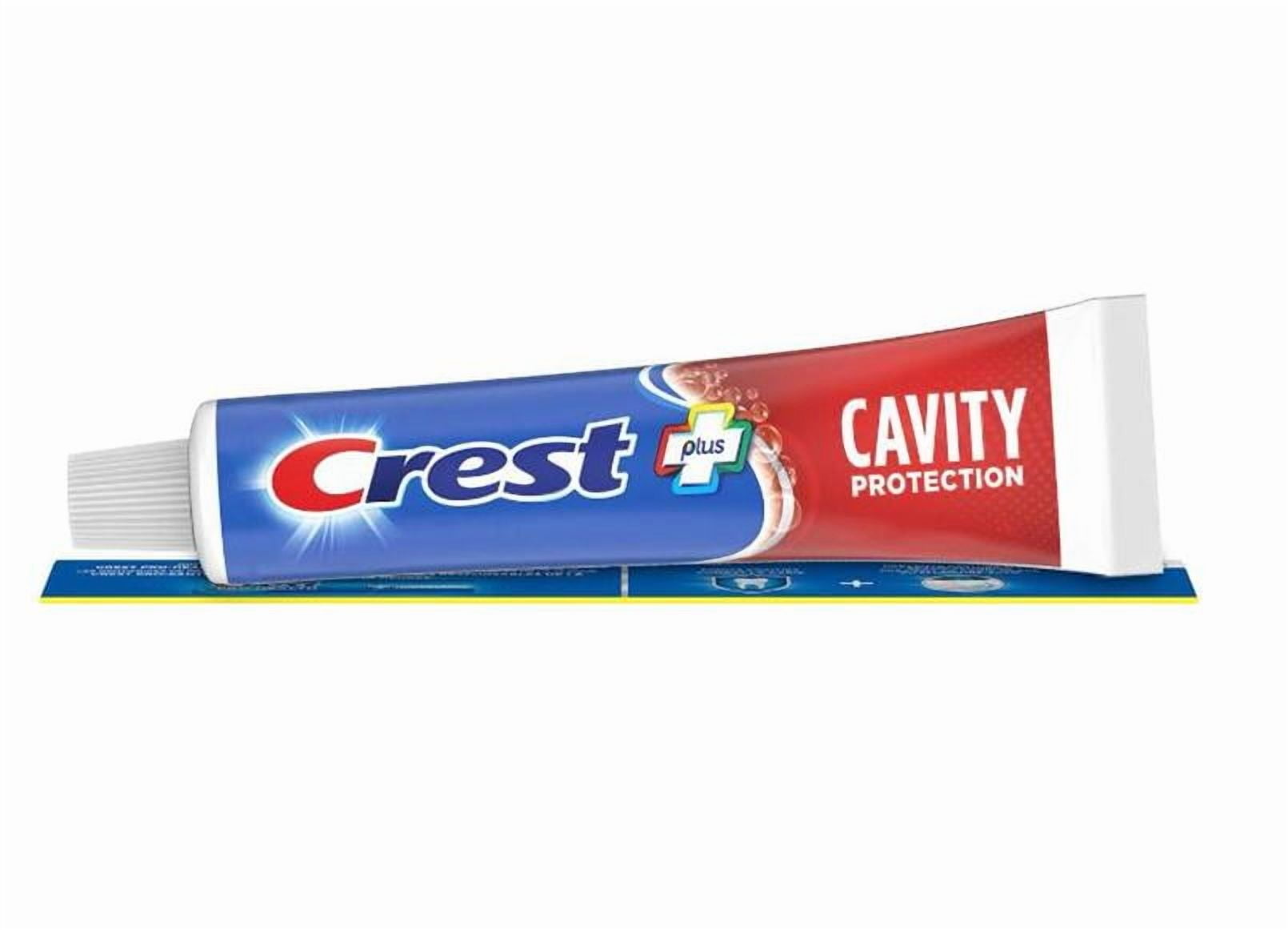Crest Fluoride Anticavity Toothpaste, MMF7&nbsp;Prevents Cavities Before They Start, Regular Paste, 8.2 Ounce (Pack of 5)