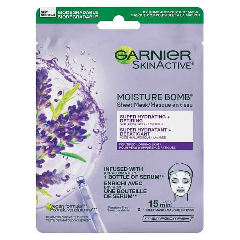 Garnier SkinActive Moisture Bomb Hydrating Beauty Face Mask with