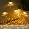 thumbnail image 3 of Luces solares de pared Luces decorativas para vallas IP65 Luces LED de jardín impermeables MABOTO Luces led, 3 of 7