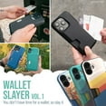 thumbnail image 5 of Smartish® iPhone 16 Wallet Case - Wallet Slayer Vol. 1 [Slim + Protective] Credit Card Holder - Drop Tested Hidden Card Slot Cover Compatible with Apple iPhone 16 - Moving Mountains, 5 of 6