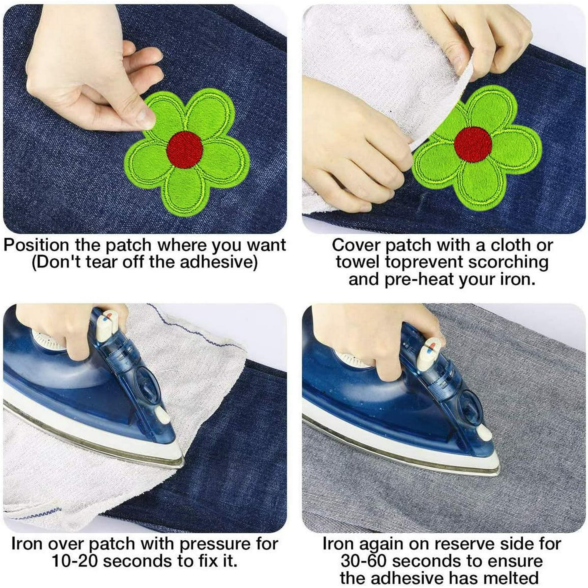 Sunflower Patch Iron Sew On Clothes T Shirt Dress Jeans Flower Embroidered Badge - Foto 8