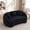 Black, variant on Oversized Sectional Sofa for Living Room, 110’’ Modern Luxury Plush Chenille 4-Seater Extra Deep & Wide Seat Curved Cloud Couch with 4 Throw Pillows, No Assembly Needed, White