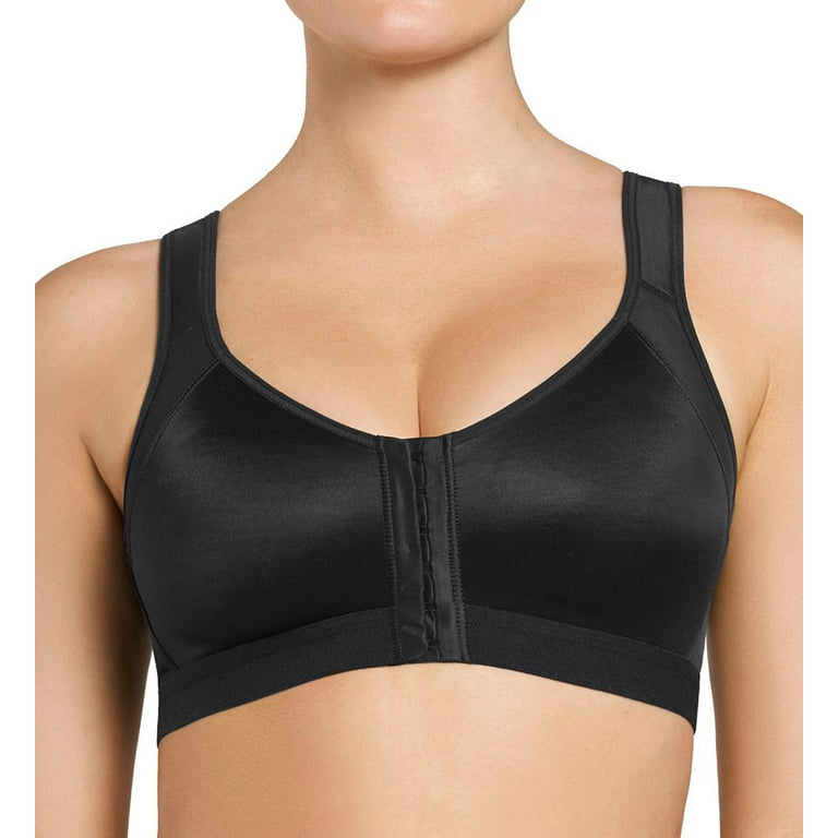 Leonisa Women's Posture Corrector Wireless Back Support Bra, Black, 34D :  : Clothing, Shoes & Accessories