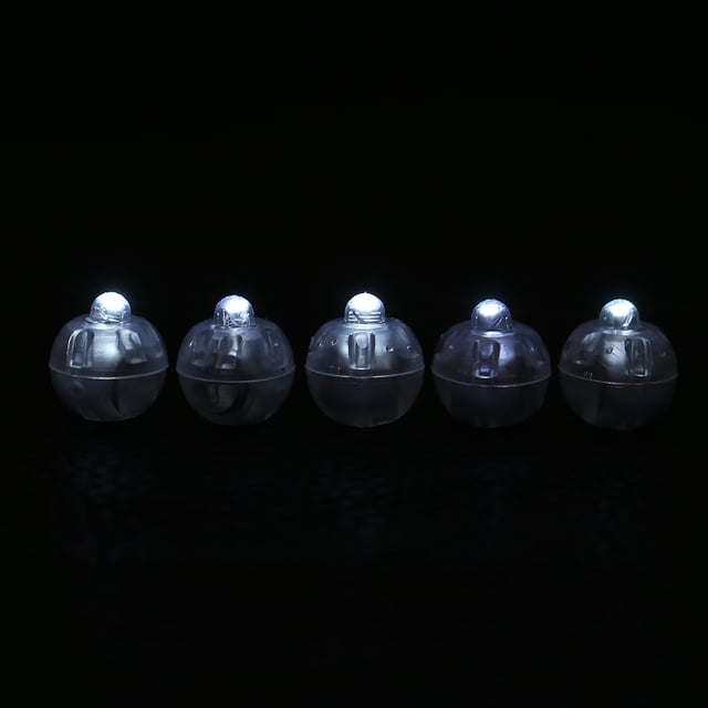 Bola de luz LED, 100 piezas/lote, bola de luz LED redonda para fiesta, decoración de bodas, eficiencia óptima
