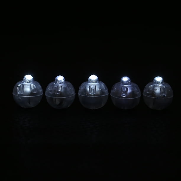 Bola de luz LED, 100 piezas/lote, bola de luz LED redonda para fiesta, decoración de bodas, eficiencia óptima