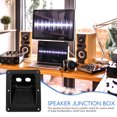 thumbnail image 2 of Speaker Terminal Junction Box Speaker Wall Plate Wire Cable Connector Speaker Accessory, 2 of 7
