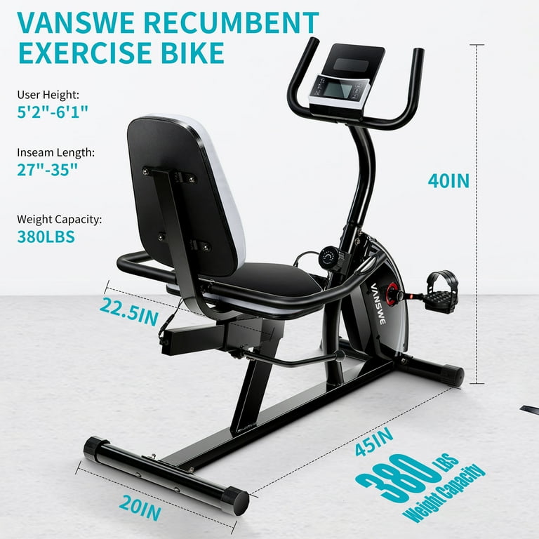 Vanswe sale recumbent bike
