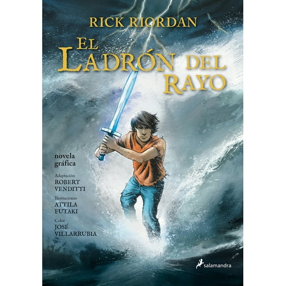 Percy Jackson y los Dioses del Olimpo /  El Ladrón del Rayo. Novela Gráfica / The Lightning Thief: The Graphic Novel, Book 1, (Hardcover)