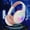 Pink, variant on Foqnuq Wireless Bluetooth Headset with RGB Light, Noise Cancelling, Subwoofer, Adjustable Ear Cups, Compatible with Mobile, PC, Gaming, Music
