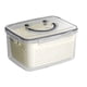 thumbnail image 2 of Contenedor portátil de 2500 ml para cereales y verduras con cesta de drenaje, lonchera hermética para frigorífico, ideal para picnics al aire libre y para mantener la fruta fresca., 2 of 7