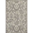 thumbnail image 2 of HomeRoots 353451 3 ft. 3 in. x 4 ft. 11 in. UV-Treated Polypropylene Grey Area Rug, 2 of 2