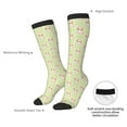 thumbnail image 4 of Yiaed Rabbit With Tie Print Great elasticity Adult Stockings Sports socks for Men and Women, 4 of 6