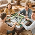 thumbnail image 7 of Boho Print Large Non-Slip Mahjong Mat 31.5 Inch Square Rubber Game Table Pad with Noise Dampening for Playing Chinese Tiles and Family Entertainment, 7 of 7