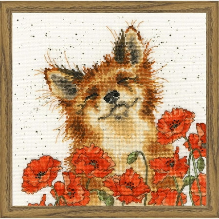 Poppies Thread - Bothy Threads Poppy Field Counted Cross-Stitch Kit