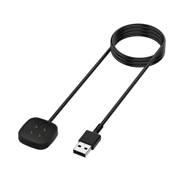 Cargador USB magnético de carga Base de carga rápida para Fitbit Versa 3 (30 cm)