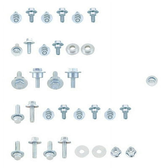 Bolt Full Plastics Fastener Kit For Kawasaki