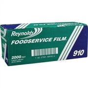PVC Film Roll with Cutter Box, 12" x 2,000 ft, Clear